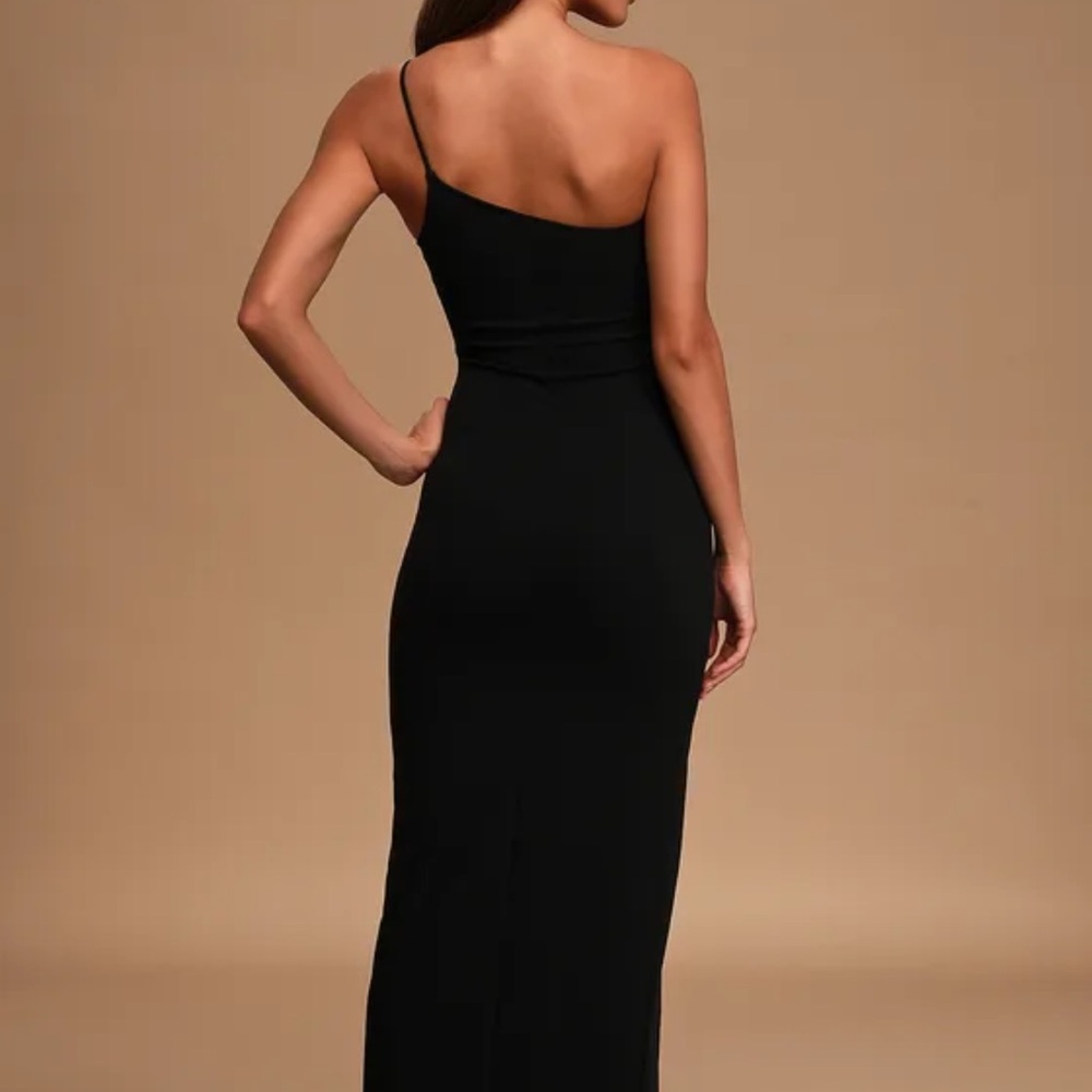LULUS— Size Xs One Shoulder Dress - Picture 3 of 8